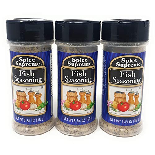  SPICE SUPREME Fish Seasoning 5.75 Oz (162g) (Pack of 3)