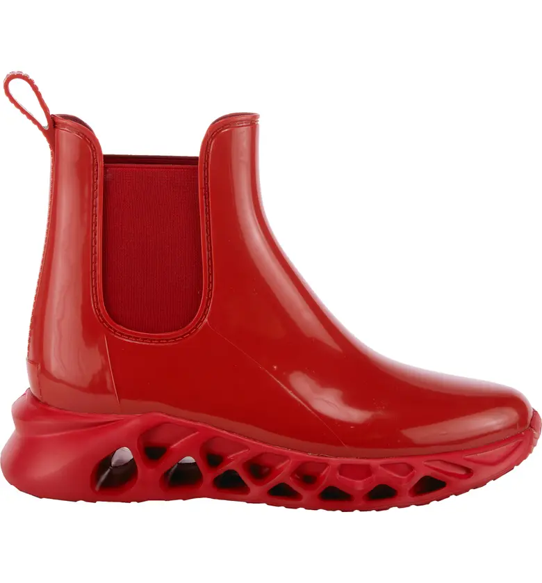 스프링스탭 Spring Step Yasmine Waterproof Chelsea Boot_RED SYNTHETIC