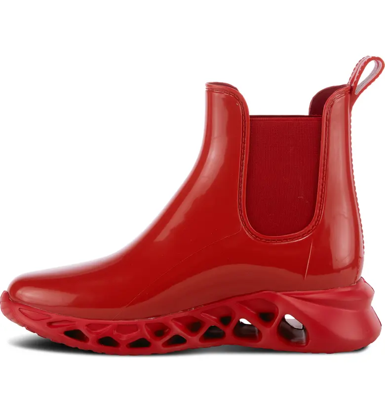 스프링스탭 Spring Step Yasmine Waterproof Chelsea Boot_RED SYNTHETIC