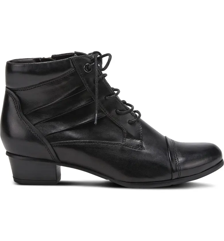 스프링스탭 Spring Step Xiomara Bootie_BLACK LEATHER