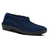Spring Step Tender Woven Flat_NAVY FABRIC