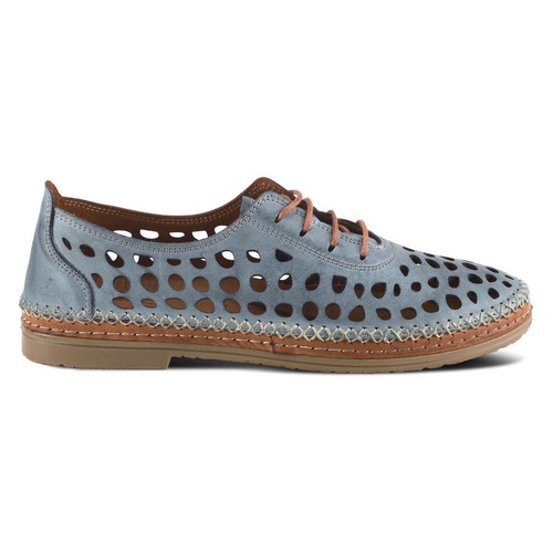 스프링스탭 Spring Step Bernetta Oxford_BLUE LEATHER