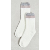 Stems Double Stripe Cozy Socks