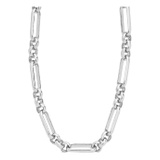 Sterling Forever Large Oval Link Chain Necklace