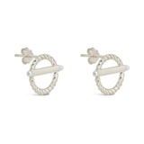Sterling Forever Victoria Studs Earrings