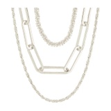 Sterling Forever Kori Triple Layered Necklace