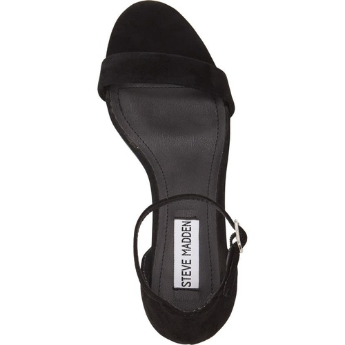 스티브매든 Steve Madden Irenee Ankle Strap Sandal_BLACK SUEDE