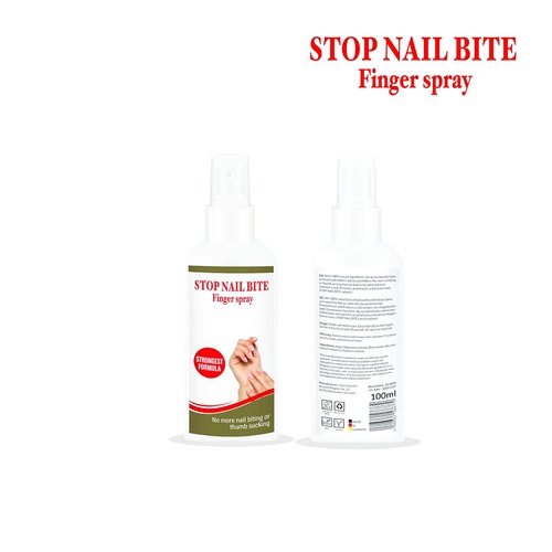  Stop Nail Biting STOP NAIL BITE Finger Spray - Nail Biting Treatment for Adults & Kids - Stop Thumb Sucking for Kids Using Natural Ingredients - Alternative to No Bite Nail Polish and Thumb Sucking