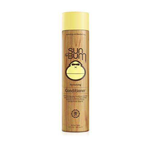  Sun Bum Revitalizing Conditioner| Smoothing and Shine Enhancing |Paraben Free, Gluten Free, Vegan, UV Protection | Daily Conditioner for All Hair Types | 10 oz bottle