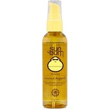 Sun Bum Coconut Argan Oil | Vegan and Cruelty Free Protecting and Strengthening Oil for All Hair Types | 3 oz, Clear, Model:80-41040