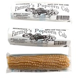 Sunflower Food Company Farmers Popcorn Cob  Microwave Popcorn That Pops Off the Cob - Pack of 3 - All Natural, No Additives, Kansas Grown, Non-GMO Popcorn - 2.5 Ounce