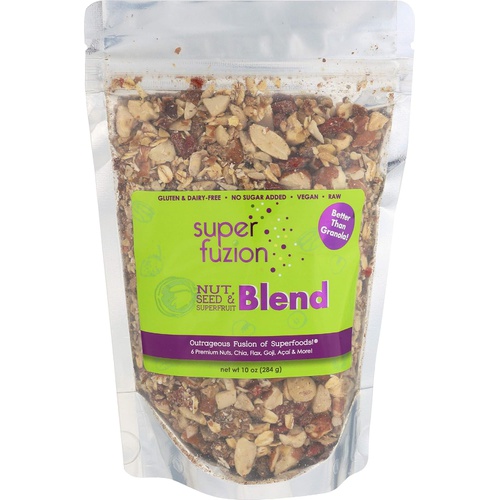  Super Fuzion, Nut Seed Superfruit Blend, 10 Ounce