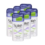 Sure Antiperspirant Deodorant, Solid, Fresh and Cool, 2.6 oz, (6 Pack)
