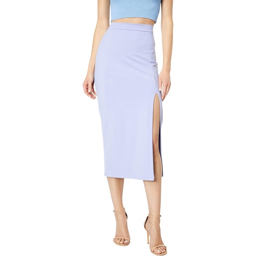  Susana Monaco Midi Slit Skirt