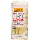 Suzies, Thin Cakes, Whole Grain Puffed Crackers, Lightly Salted Brown Rice Flavor - 4.9oz Bag