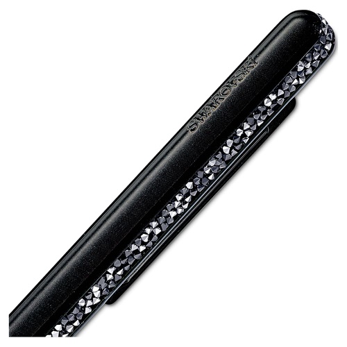 스와로브스키 Swarovski Crystal Shimmer ballpoint pen, Black, Black lacquered