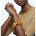 Swarovski Somnia bracelet, Statement, Multicolored, Gold-tone plated