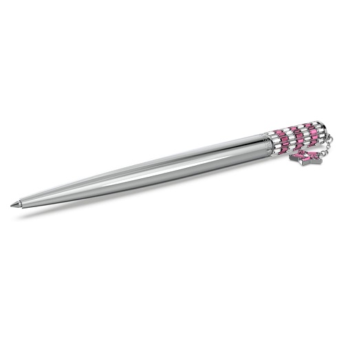 스와로브스키 Swarovski Celebration 2023 ballpoint pen, Star, Pink, Chrome plated