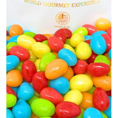  SweetGourmet Sour Neon Jelly Beans | Easter Jelly Eggs | 1 Pound