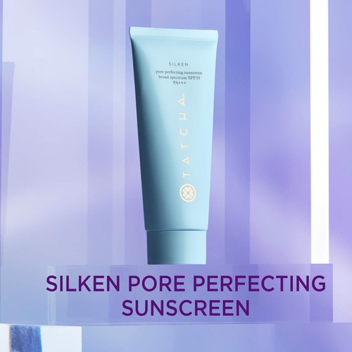  Tatcha Silken Pore Perfecting Sunscreen SPF 35: Lightweight, Anti-Aging Sunscreen with Matte Finish and UVA/UVB Protection (2 oz)