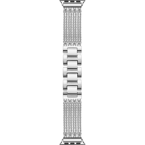  The Posh Tech Multi Chain Apple Watch Bracelet_SILVER