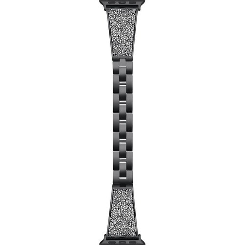  The Posh Tech Stainless Steel Bracelet Strap for Apple Watch_BLACK-38/ 40MM