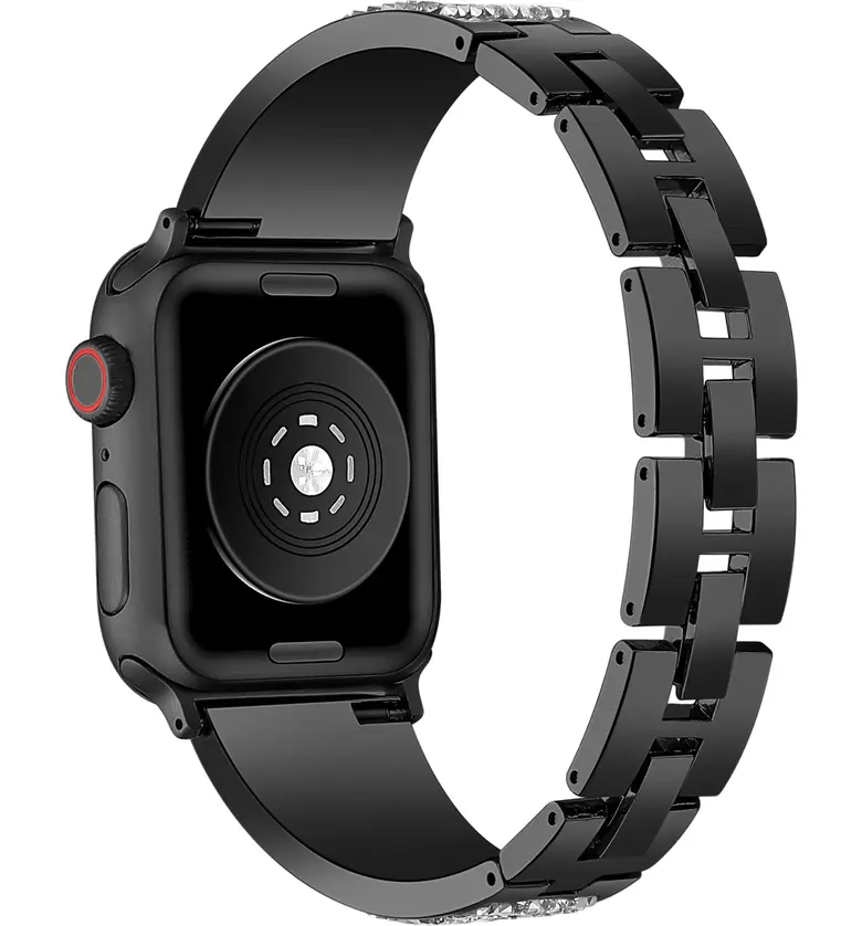  The Posh Tech Stainless Steel Bracelet Strap for Apple Watch_BLACK-38/ 40MM