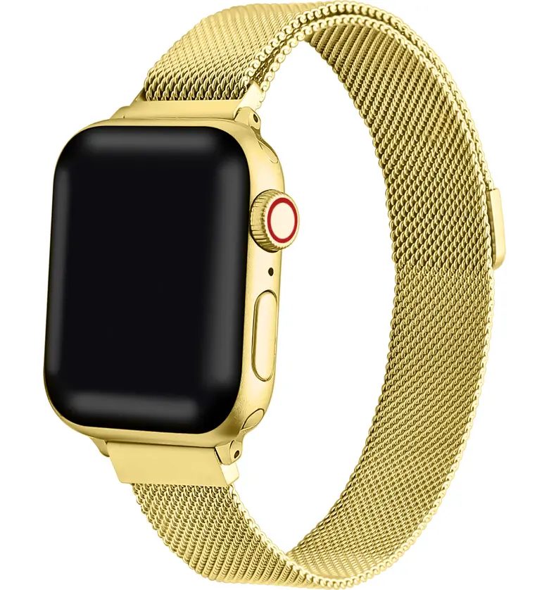 The Posh Tech Mesh Bracelet for Apple Watch_YELLOW GOLD