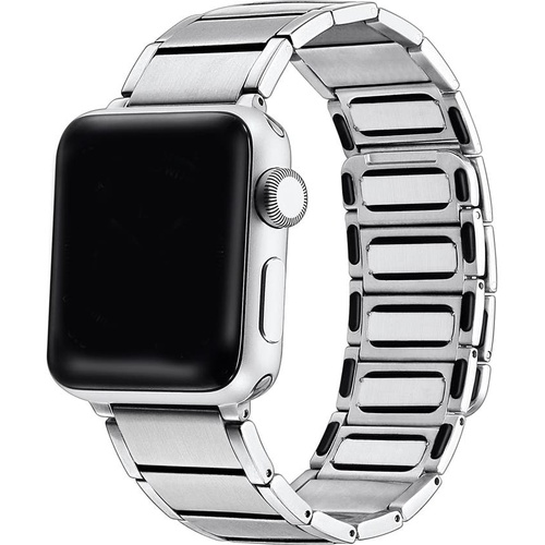  The Posh Tech Wide Link Magnetic Apple Watch Bracelet_SILVER