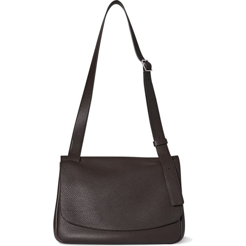  The Row Small Mail Leather Shoulder Bag_MOCHA