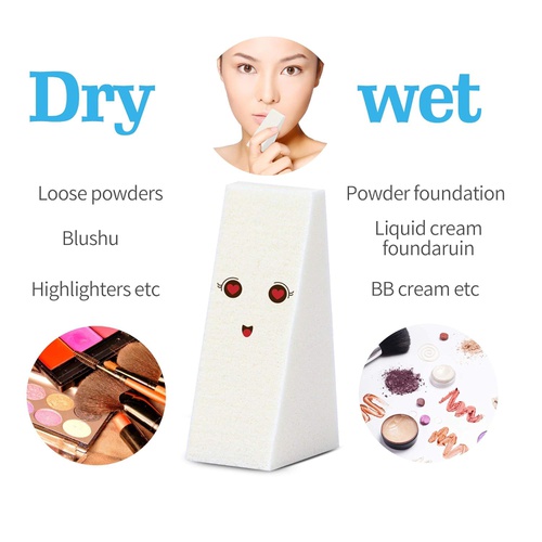  TIANCHENG 25pcs Cosmetic Puff Powder Puff Beauty Womens Makeup Wedge Foundation Sponge Blender to Make Up Tools Accessories
