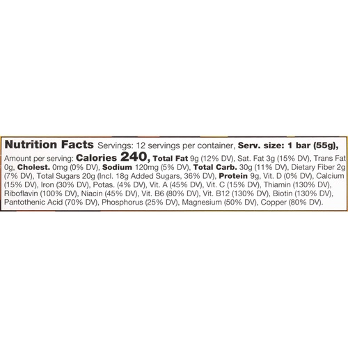  Tigers Milk King Size Peanut Butter Nutrition Bar, 55 g (Pack of 96)