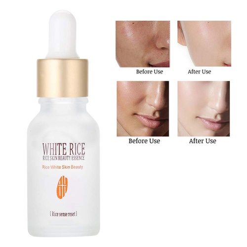  TMISHION Facial Serum Essence,White Rice Skin Care,Deep Moisturizing High Hydrating Skin Nourish Face, Dark Spot Correction, Anti-Aging, Firming Smooth Skin 15ml