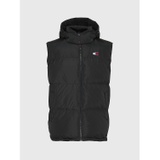TOMMY JEANS The Alaska Big And Tall Solid Hooded Vest
