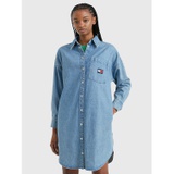 TOMMY JEANS Chambray Shirtdress
