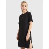 TOMMY JEANS Solid Badge T-Shirt Dress
