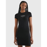 TOMMY JEANS Solid Logo Bodycon Dress
