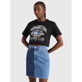 TOMMY JEANS Cropped Tennis Club Logo T-Shirt