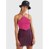 TOMMY JEANS Solid Halter Top