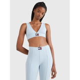 TOMMY JEANS Ribbed Logo Bra Top