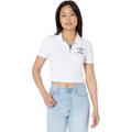 Tommy Jeans Short Sleeve Crop Polo