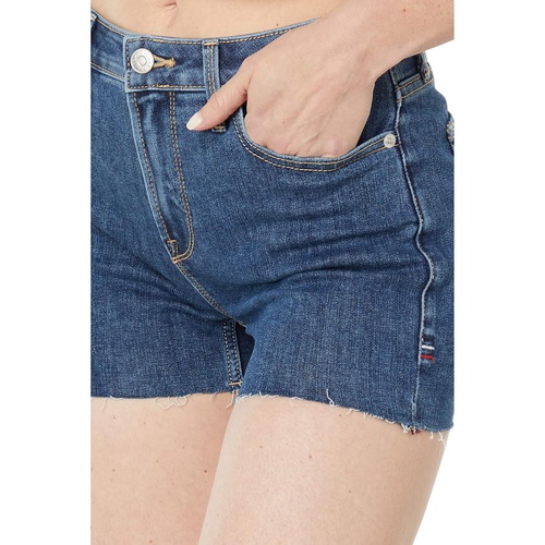 타미힐피거 Tommy Jeans High-Rise 3 Denim Cutoff Shorts