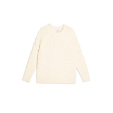 KNITTED CHENILLE HONEYCOMB JUMPER