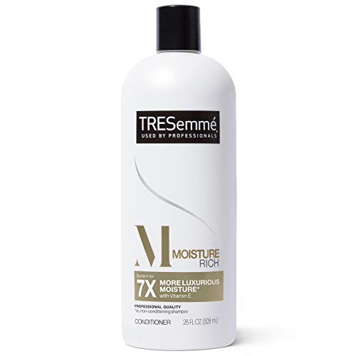  TRESemme Conditioner for Dry Hair Moisture Rich Professional Quality Salon-Healthy Look and Shine Moisture Rich Formulated with Vitamin E and Biotin, 28 oz