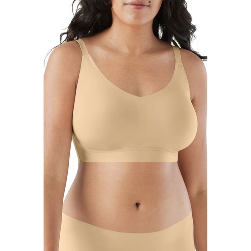  True & Co. True Body Lift Mesh Full Cup Triangle Bralette_DESERT