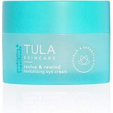 TULA Probiotic Skin Care Revive & Rewind Revitalizing Eye Cream, 0.5 oz. - Smooth Fine Lines, Dark Circles & Puffiness