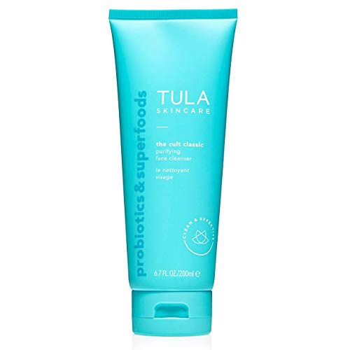  TULA Probiotic Skin Care The Cult Classic Purifying Face Cleanser | Gentle and Effective Face Wash, Makeup Remover, Nourishing and Hydrating | 6.7 oz. (New Packaging)