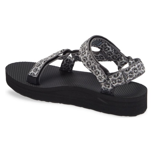 테바 Teva Midform Universal Sandal_DORINDA WHITE/ BLACK