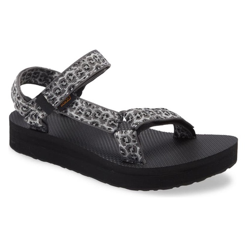 테바 Teva Midform Universal Sandal_DORINDA WHITE/ BLACK