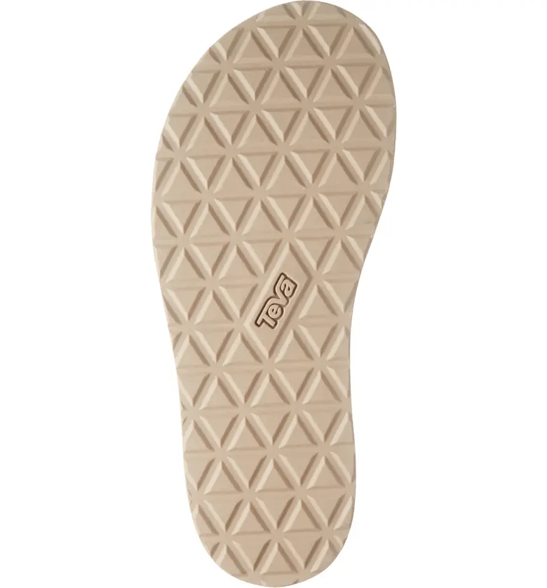 테바 Teva Metallic Flatform Universal Leather Sandal_METALLIC CHAMPAGNE